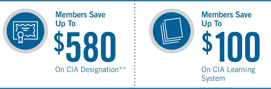 The Iia's Cia Learning System® Helps You Get Ready - Limited Coupons (900x298), Png Download