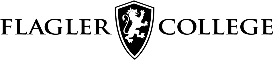 November 14, 2016 @ - Flagler College Logo Black And White (1000x258), Png Download