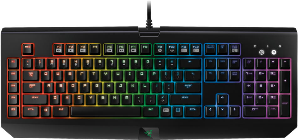 Software & - Razer Black Widow Chroma 2014 (500x500), Png Download