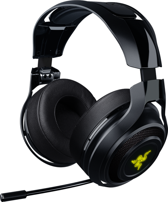 System Requirements - Razer Man O'war Wireless Headset Black (669x803), Png Download