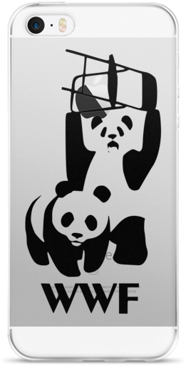 Wwf Panda Wrestling (600x600), Png Download