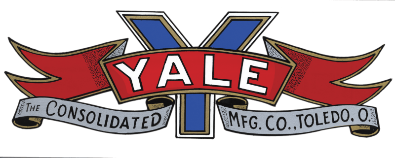Marks Of Toledo, Ohio Founded The California Motor - Yale Motorcycle (800x321), Png Download