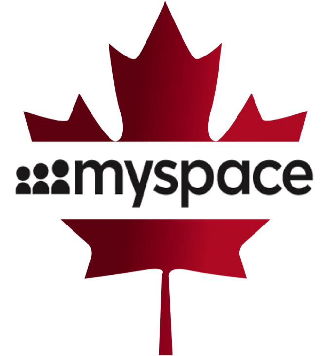 Myspace Goes Canadian - Canadian Heart (960x770), Png Download