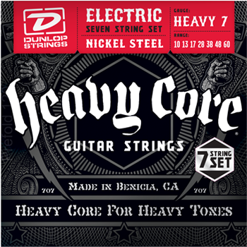 Dunlop Heavy 7 Core 10-60 - Dunlop Heavy Core 10 48 (568x402), Png Download