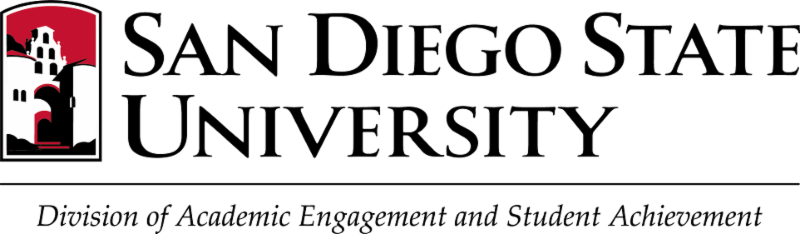 Sdsu Division Of Academic Engagement And Student Achievement - San Diego State University Fowler College Of Business (800x234), Png Download