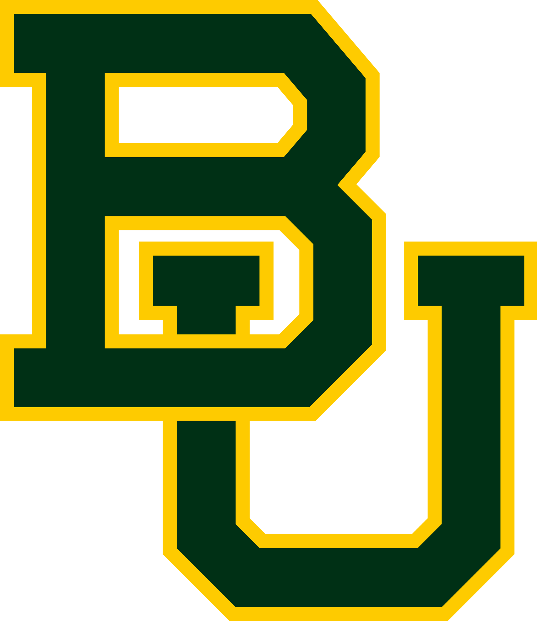 2018 Baylor Athletics Logo - Baylor Bears Logo Png (1800x2081), Png Download