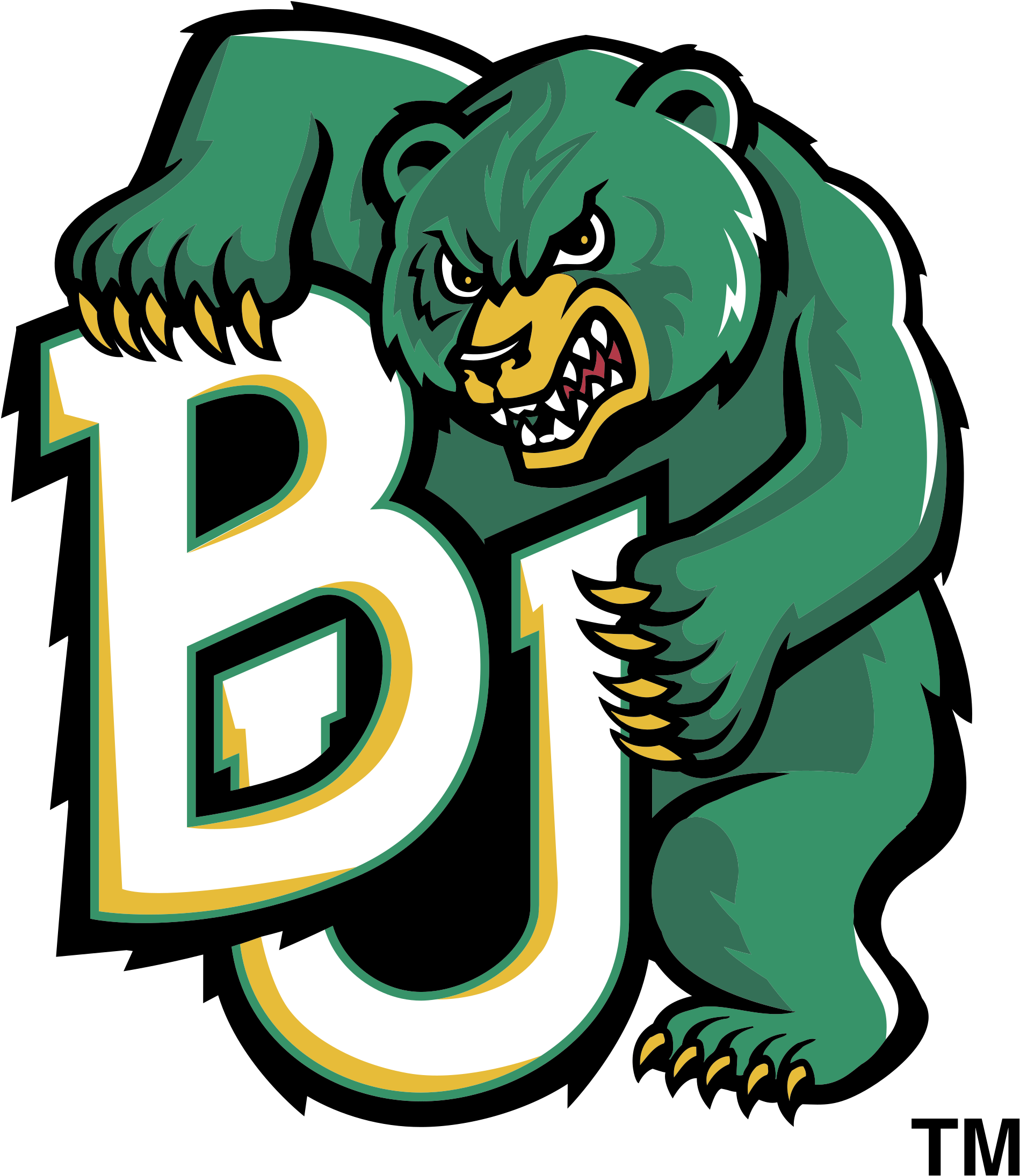 Baylor Bears Logo Png Transparent - Baylor Bears And Lady Bears (2400x2400), Png Download