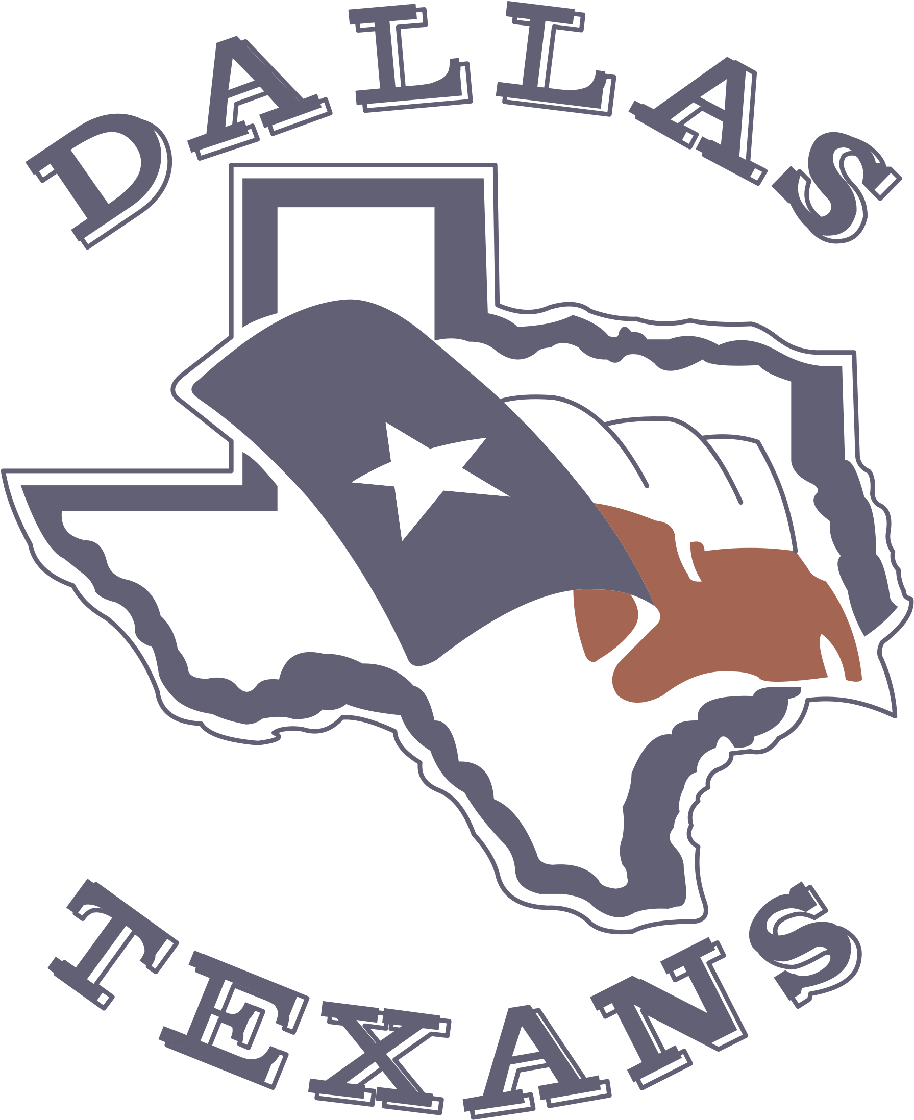 Dallas Texans Logo Png Transparent - Dallas Texans Arena Football (2400x2400), Png Download