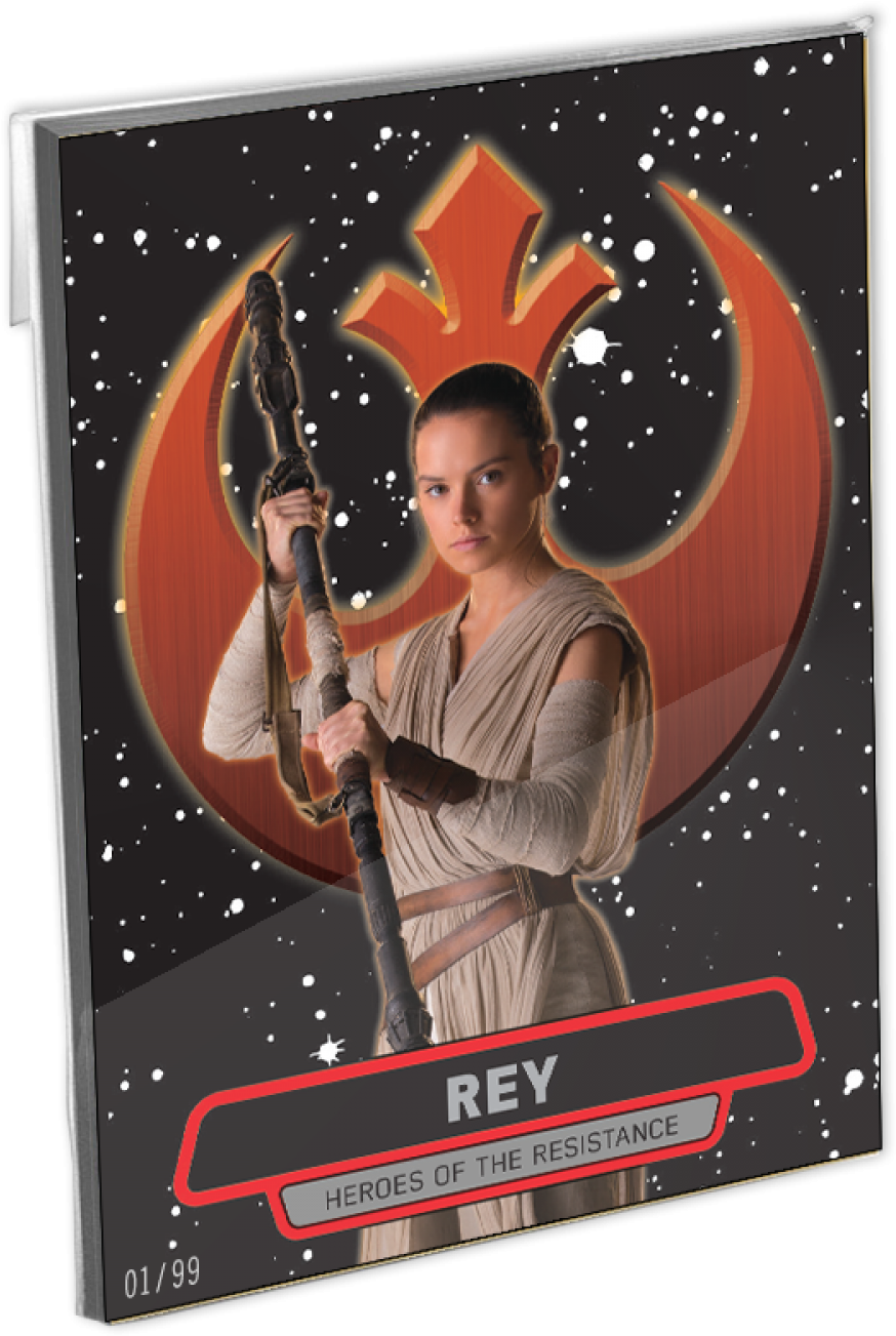 Star Wars The Force Awakens Series 2 Heroes Of Resistance - Resistance Star Wars Die Cut Magnet 6 X 9 Inch Indoor (2000x2000), Png Download