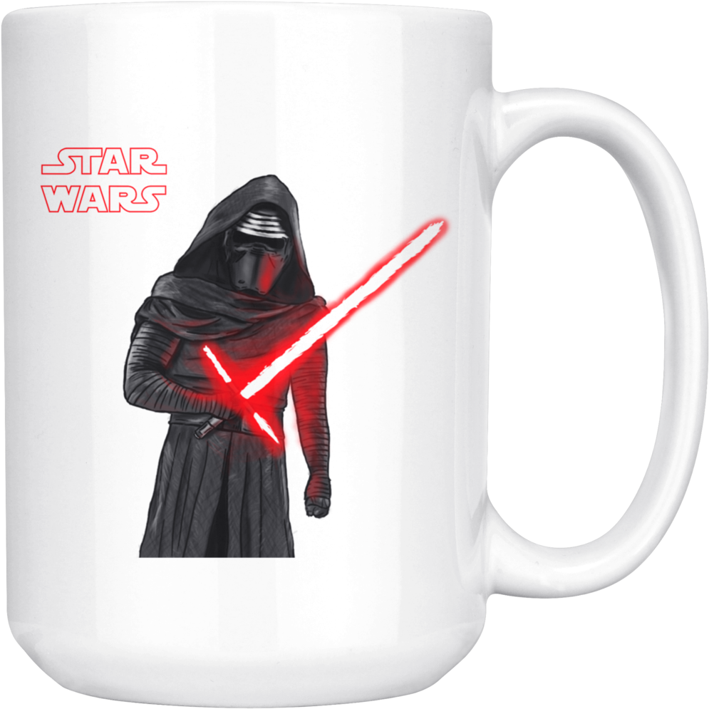 Star Wars The Force Awakens Kylo Ren Mug - Mug (1024x1024), Png Download