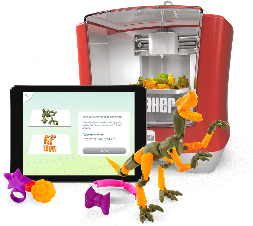 Mattel Had Said The Thingmaker 3d Would Use A Hard - Mattel 3d Printer (898x766), Png Download