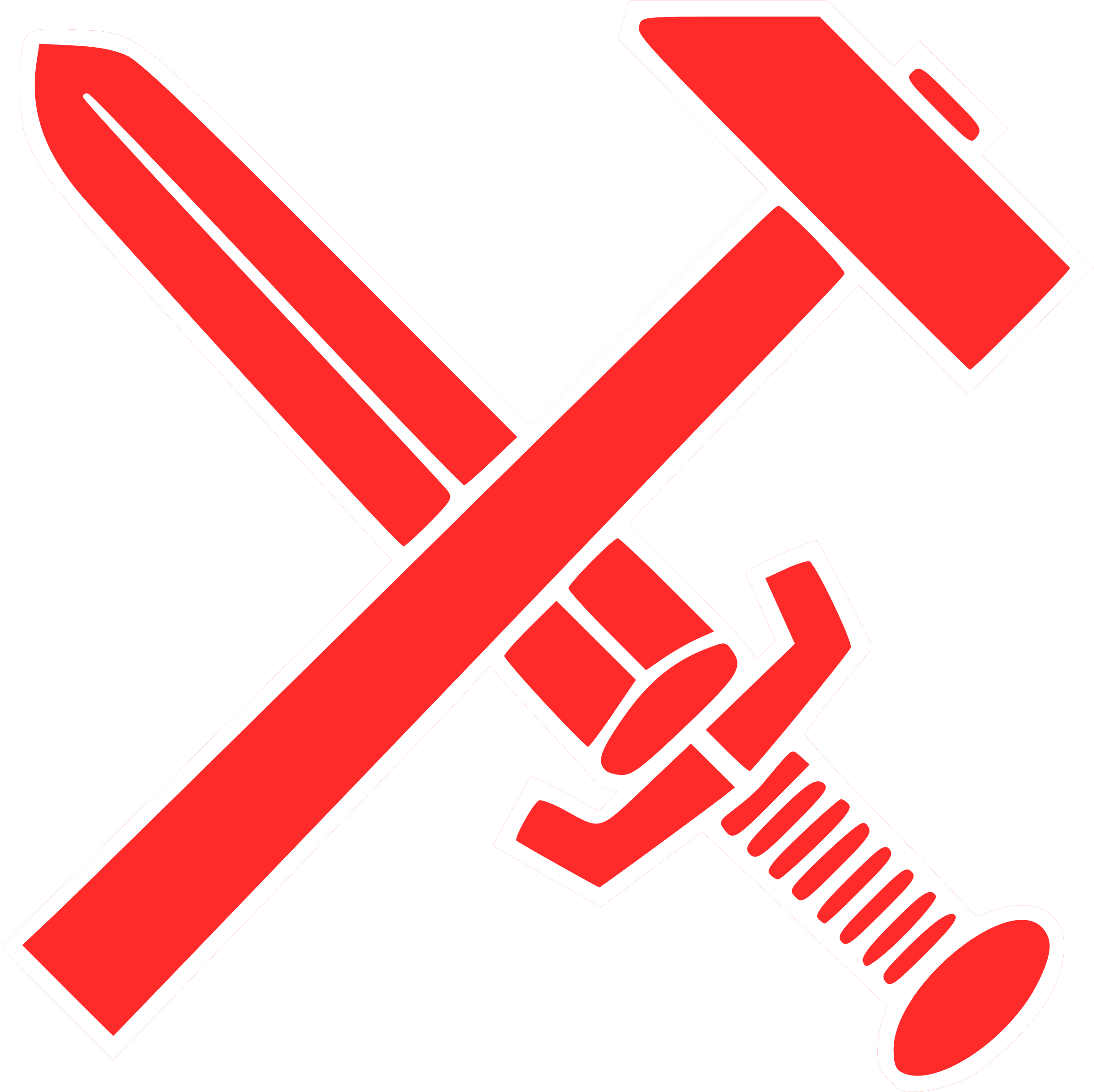 This Free Icons Png Design Of Hammer And Sword (2400x2400), Png Download