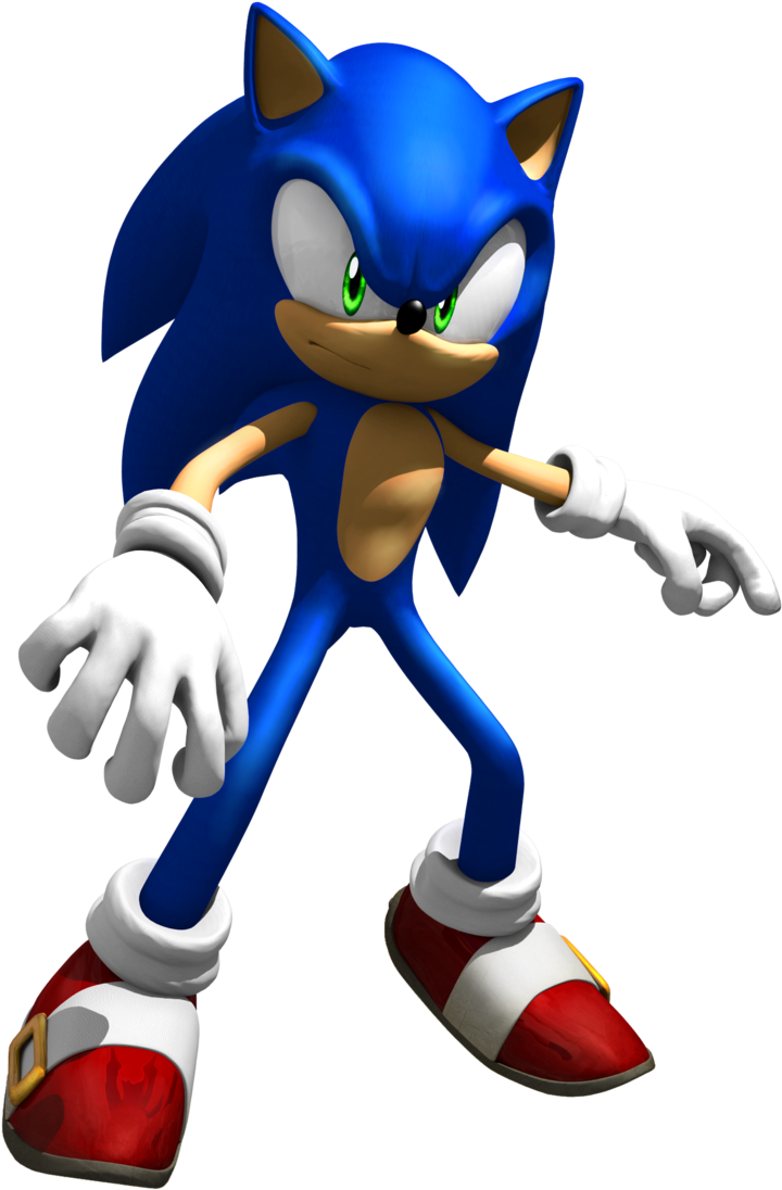 Sonic The Hedgehog Clipart Spiderman - Sonic The Hedgehog 06 Sonic 3d (800x1248), Png Download