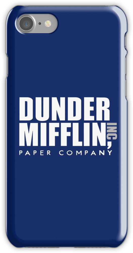 Dunder Mifflin Logo Iphone 7 Snap Case - Dunder Mifflin A Division Of Sabre (750x1000), Png Download