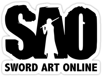 Sword Art Online Logo - Sword Art Online Png (375x360), Png Download