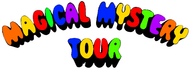 Beatles Logo Png Download - Beatles Magical Mystery Tour Logo (800x306), Png Download