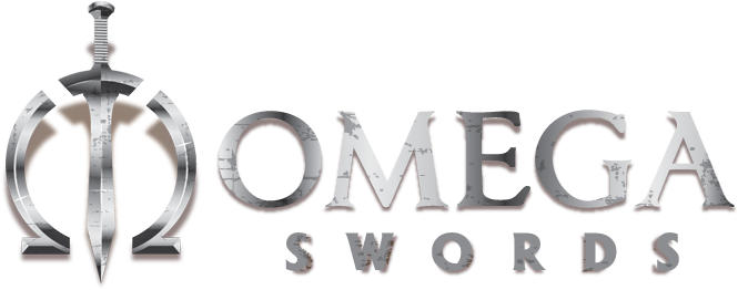 Omega Swords - Silver (700x284), Png Download