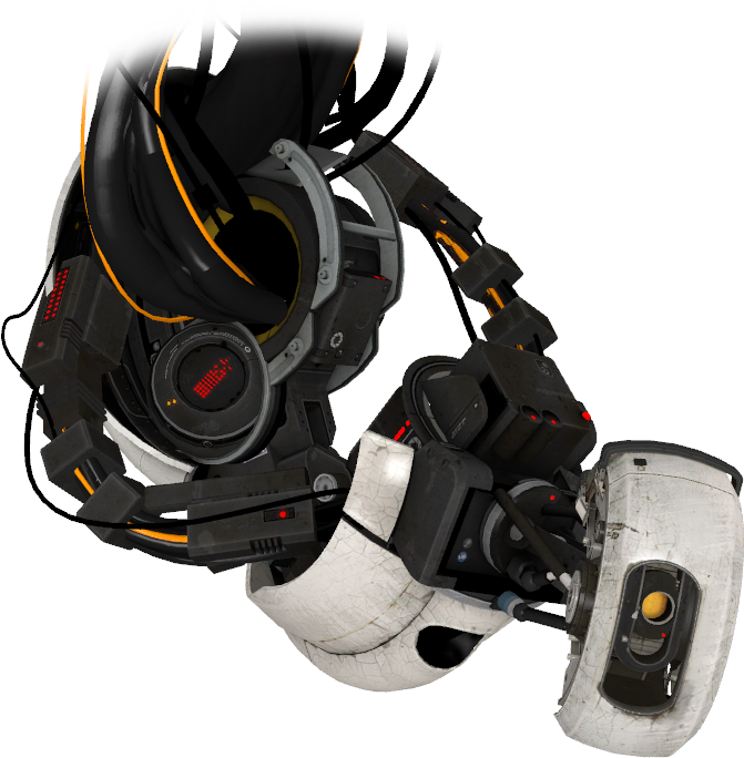You - Portal 2 Glados Png (758x729), Png Download