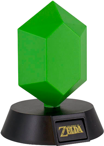 The Legend Of Zelda Green Rupee Light - Smash Bros Ultimate Pre Order Bonus (640x480), Png Download