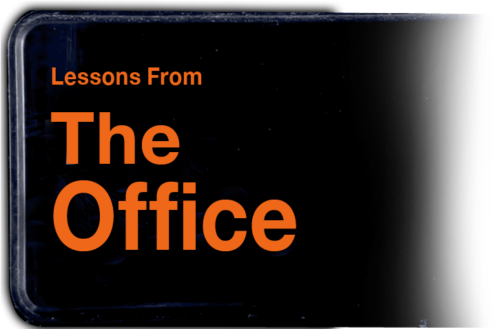 Office Tv Show Sign (744x477), Png Download