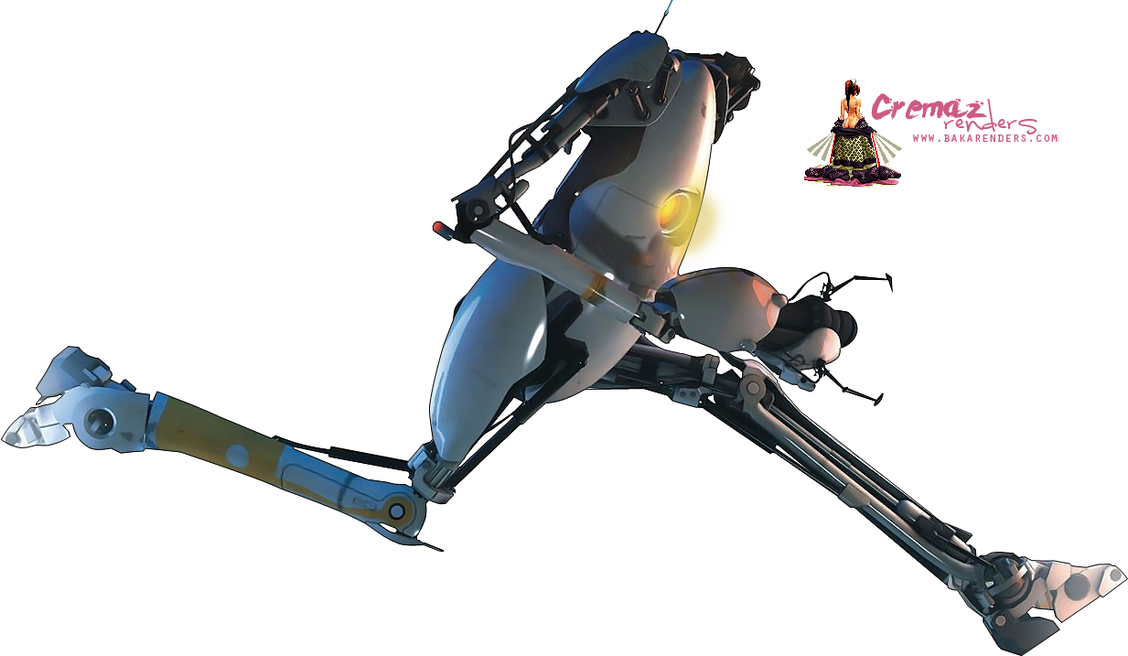Second Portal 2 On The Net - Portal 2 Render (1233x717), Png Download