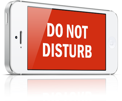 Dnd In A Nutshell - Putting My Phone On Do Not Disturb (590x389), Png Download