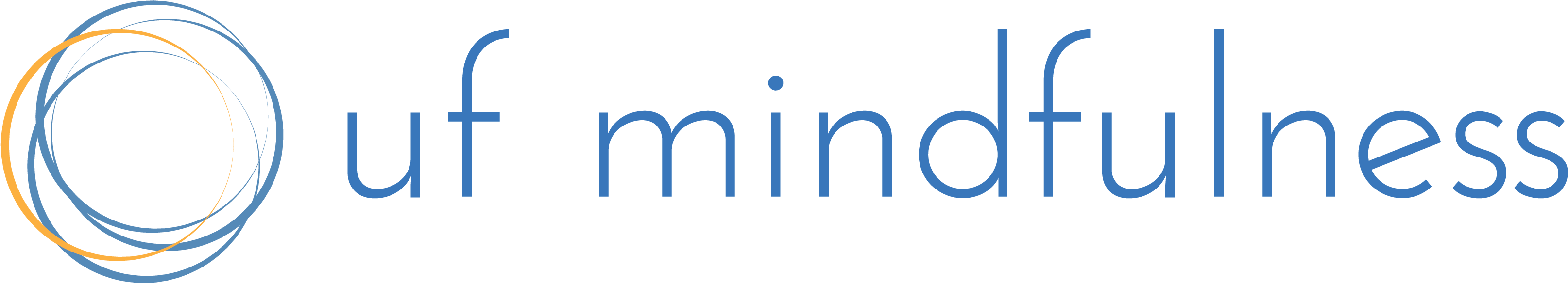 Uf Mindfulness - Calligraphy (3600x1144), Png Download