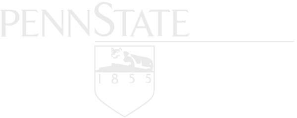 Home - Penn State Logo White (600x240), Png Download