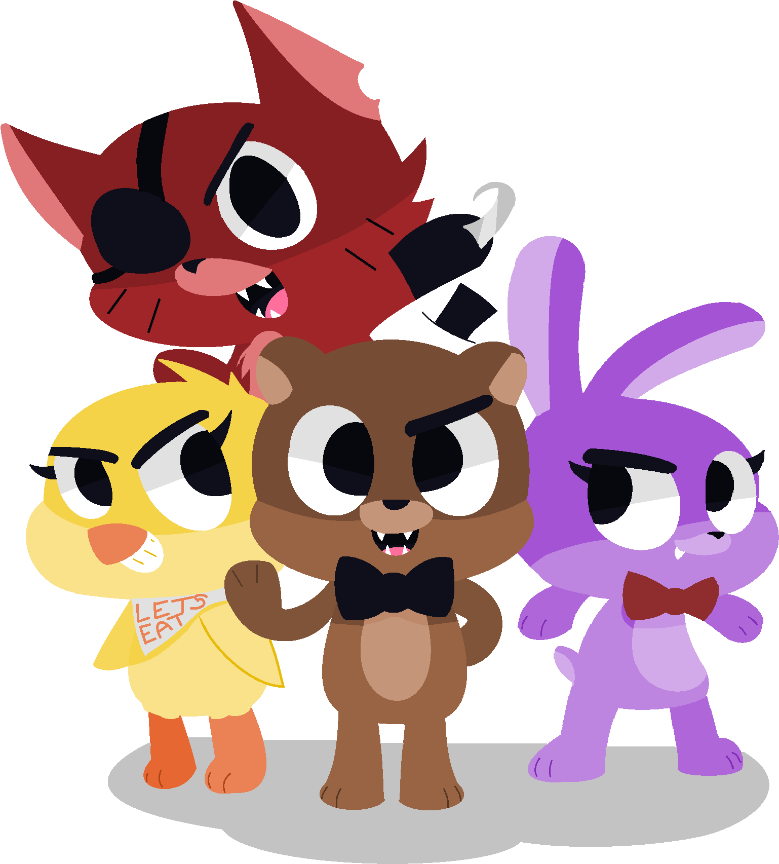 Five Nights At Freddy's - Five Nights At Freddys Png (1666x1722), Png Download