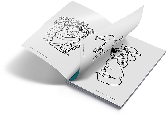 Free Coloring Pages - Coloring Book (600x417), Png Download