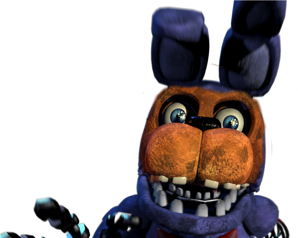 Five Nights At Freddy's Images Withered Bonnie And - Withered Bonnie And Freddy (1024x768), Png Download