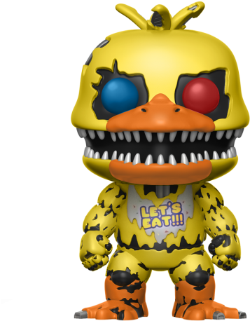 Nightmare Chica Funko Pop (560x560), Png Download