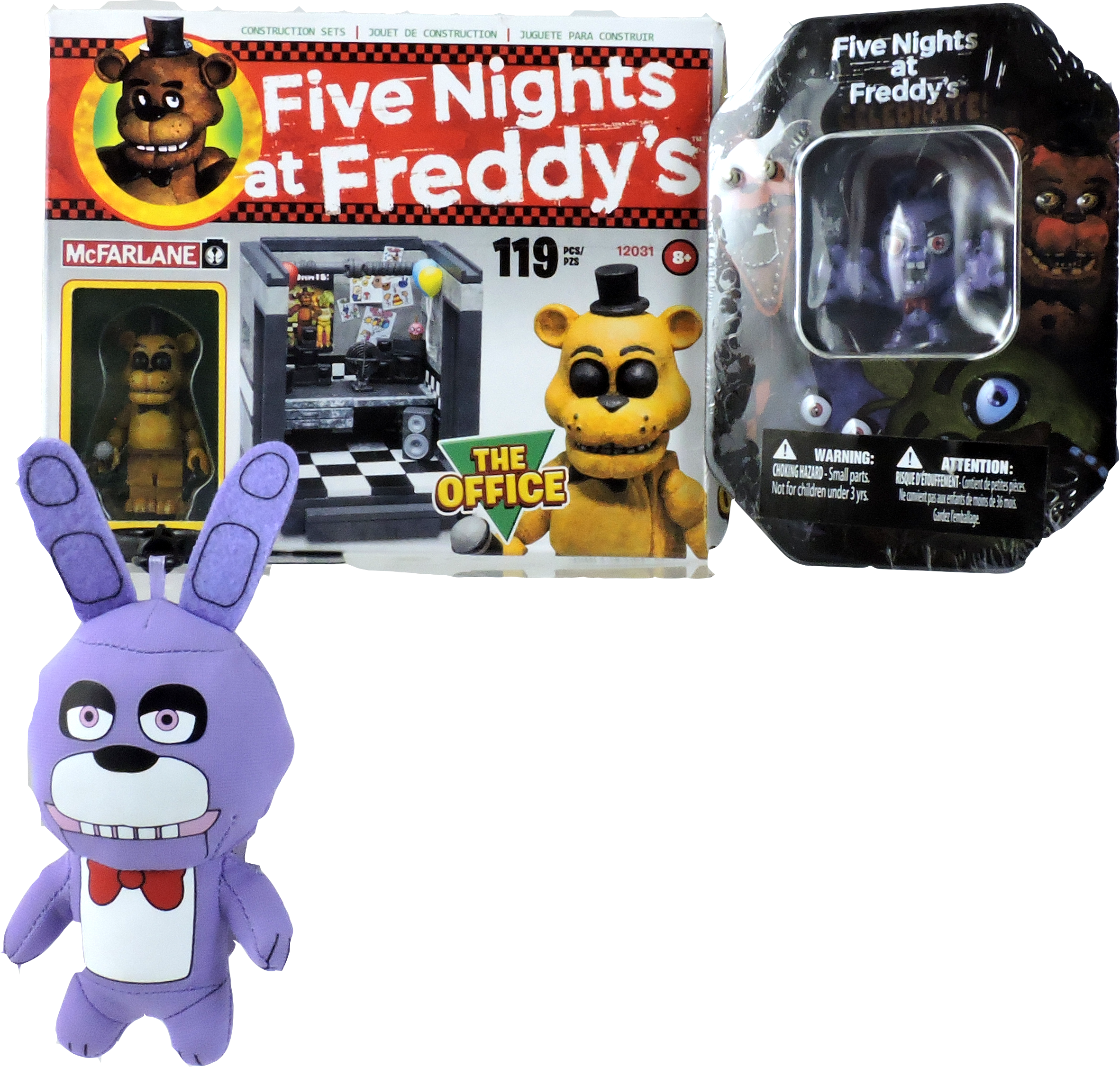 Check Out Imports Dragon Facebook Page For Your Chance - Mcfarlane Toys Five Nights At Freddy's The Security (2363x2252), Png Download