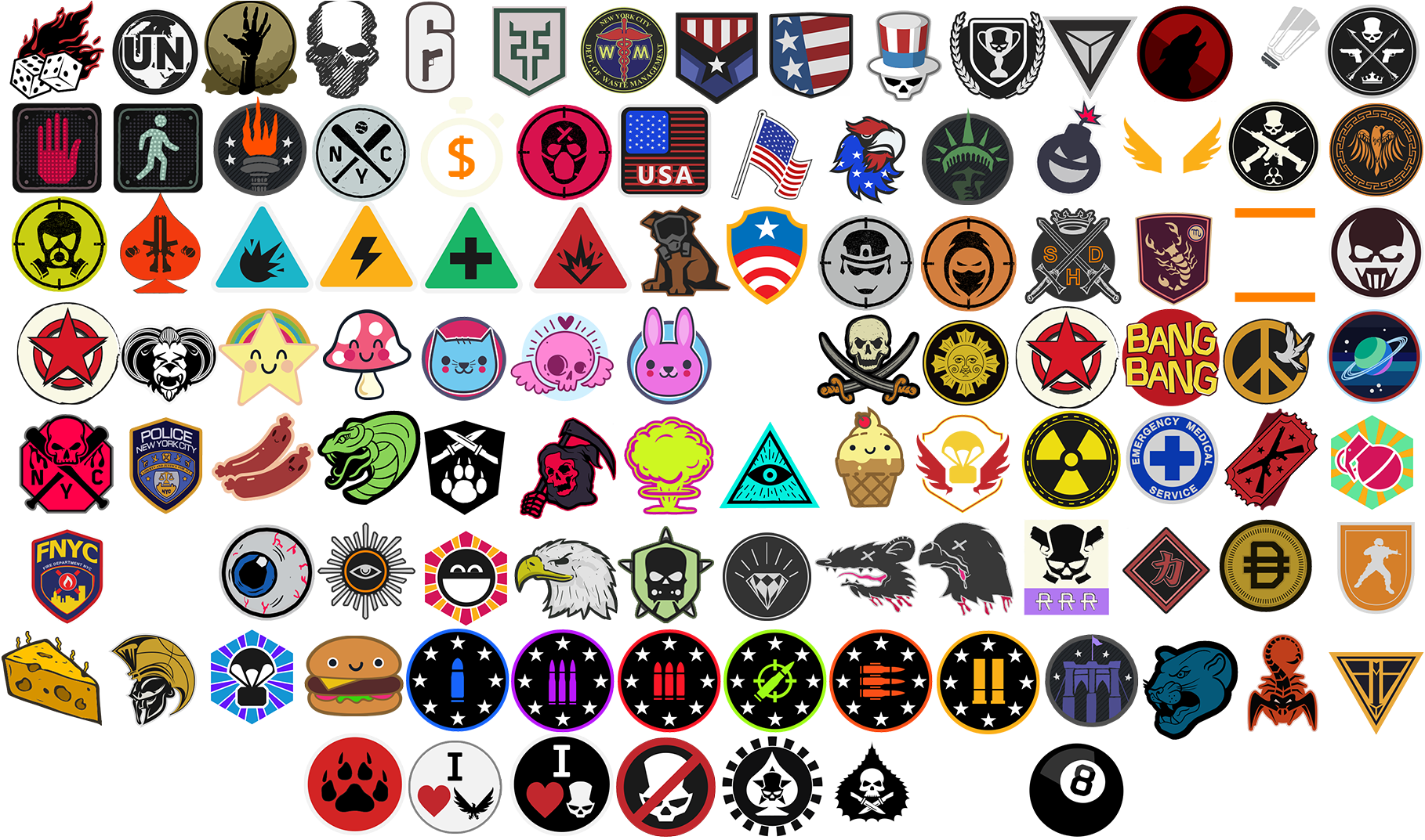 Transparent Background - Division Arm Patches (1920x1080), Png Download