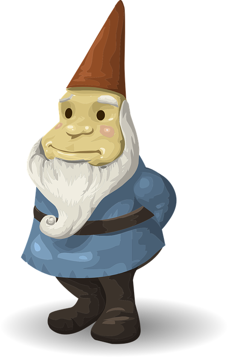Gnome Garden Dwarf - Garden Gnome Clip Art (459x720), Png Download