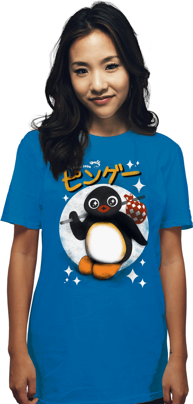The Pingu Show - Sailor Meow T Shirt (900x1322), Png Download