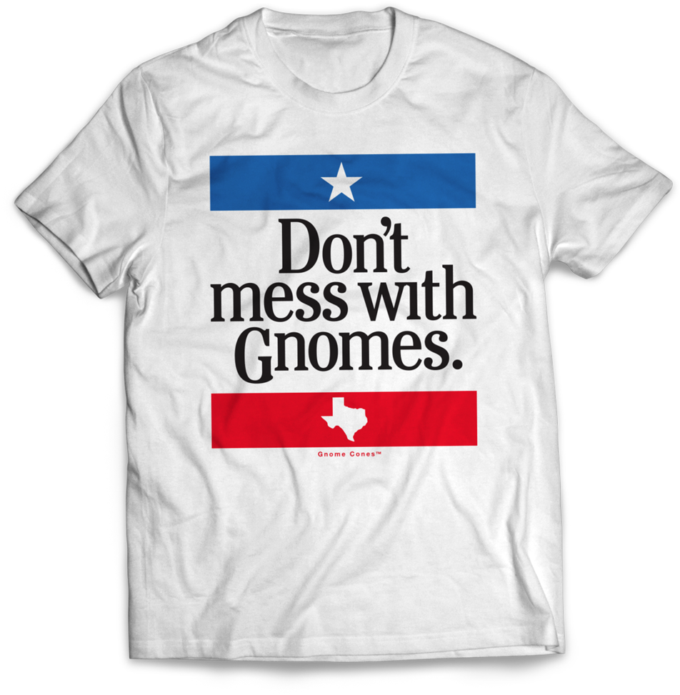 Don't Mess With Gnomes Tee - T Shirt Cristiano Ronaldo (1024x1012), Png Download