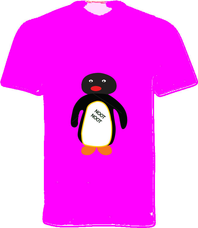Selling These Dank Shirts - Adã©lie Penguin (672x767), Png Download