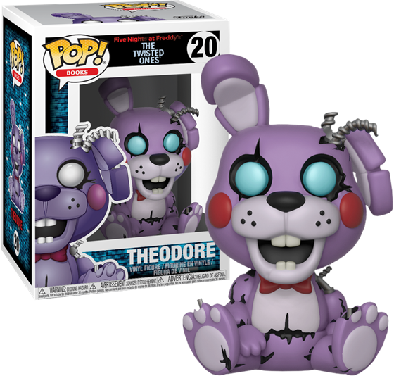 תמונה של Five Nights At Freddy's Theodore Pop - Five Nights At Freddy's The Twisted Ones (560x534), Png Download