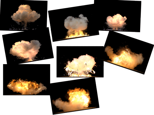 Click For Preview - Explosion (534x400), Png Download