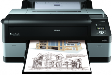 Epson Stylus Pro 4900 Spectroproofer - Epson 4900 (464x310), Png Download