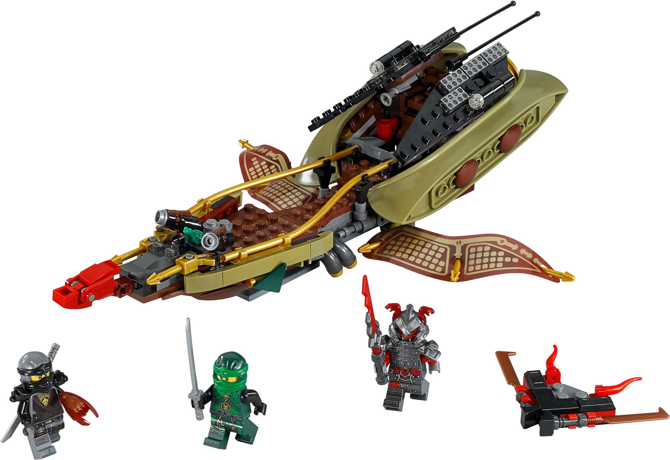 Destiny's Shadow - Lego Ninjago 2017 Set (2400x1799), Png Download