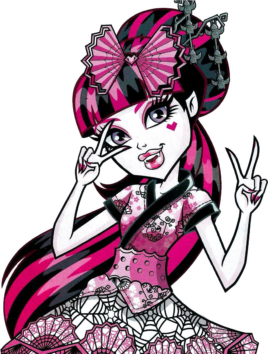 Monster High Draculaura Monster Exchange (968x1240), Png Download