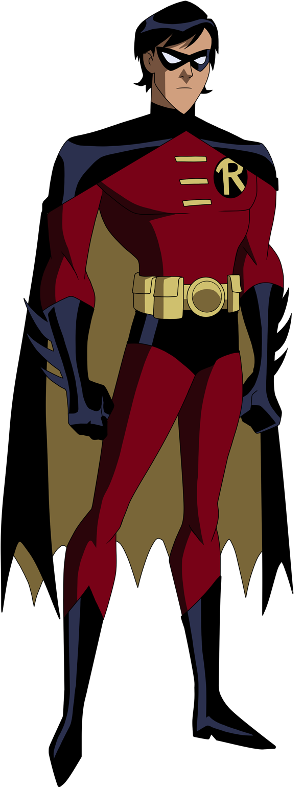 Robin Tim Drake, Red Hood, Comic Character, Comics - Justice League Unlimited Robin (1140x1568), Png Download