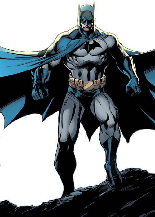 Batman - Capitan America Vs Batman (500x699), Png Download