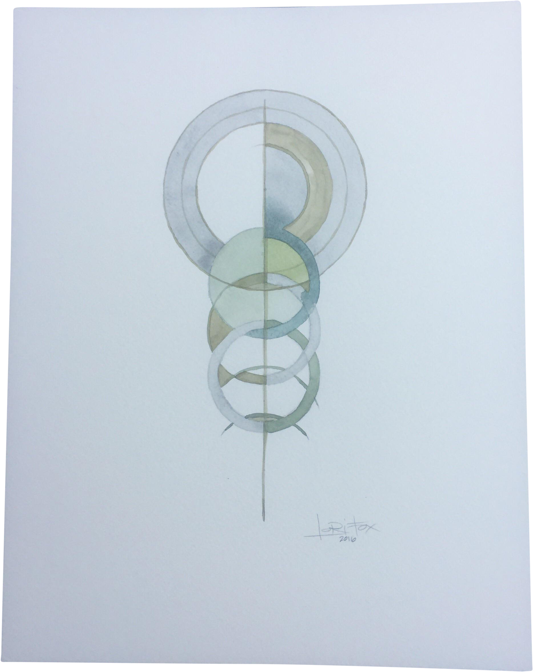 Totem Watercolor Painting - Sketch (2071x2610), Png Download