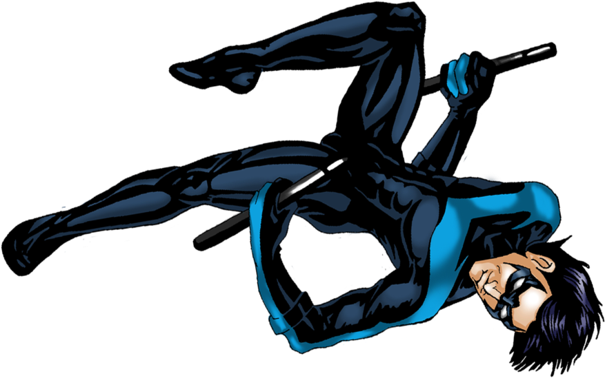 Nightwing Transparent Png - Nightwing Transparent (900x700), Png Download