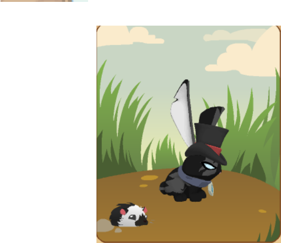 Nightwing As Bunneh In Animal Jam - Animal Jam Bunny (800x600), Png Download