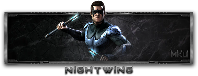 Nightwingmku - Batman Arkham City Nightwing Cosplay Costumes Outfit (698x295), Png Download