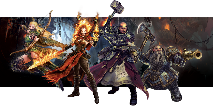 Enlarge - Warhammer Quest Art (700x352), Png Download